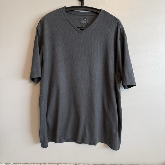 Joseph Abboud Men's Gray XXL Short Sleeve Pullover Shirt Short Sleeve Casual - Picture 1 of 14